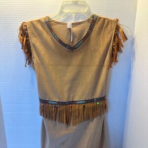 Kids Pocahontas Costume Size Girls Youth Medium